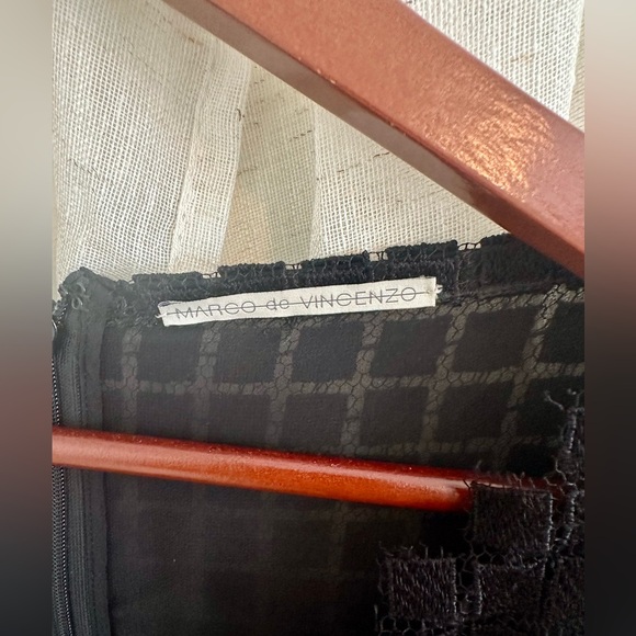 MARCO de VINCENZO Plaid Print Mini Dress—Size 42 - Picture 3 of 6